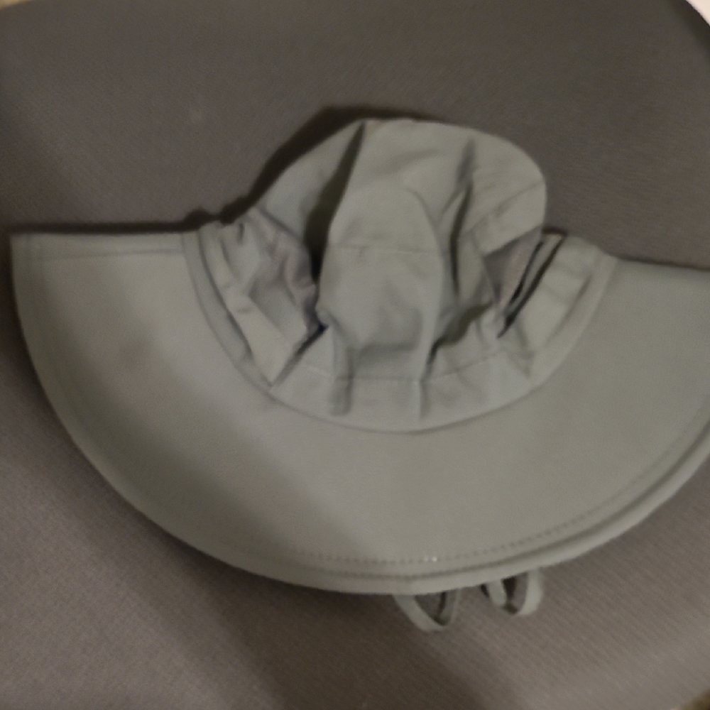 Elegant Wide Brim Hat in Gray